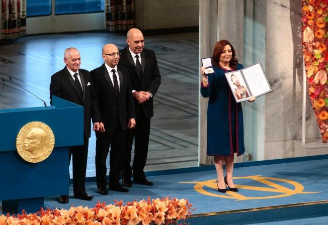 National Dialogue Quartet in Tunisia wins Nobel Peace Prize - ảnh 1